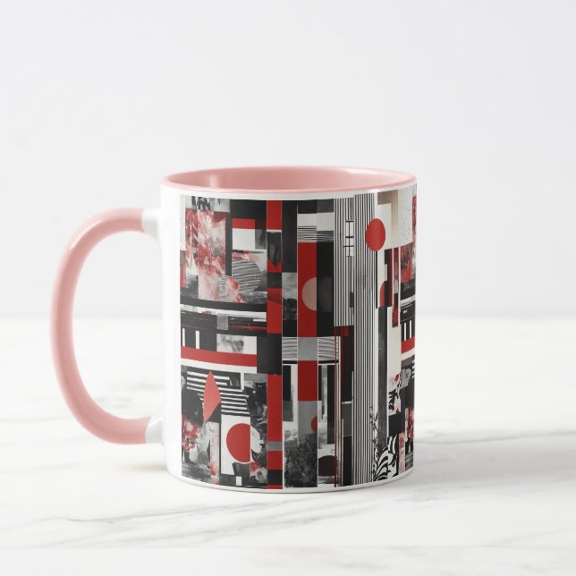 Design der abstrakten Uni. Tasse (Links)