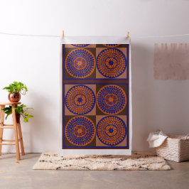 Design der afrikanischen Sonnenblumenstoffe in Ora Stoff