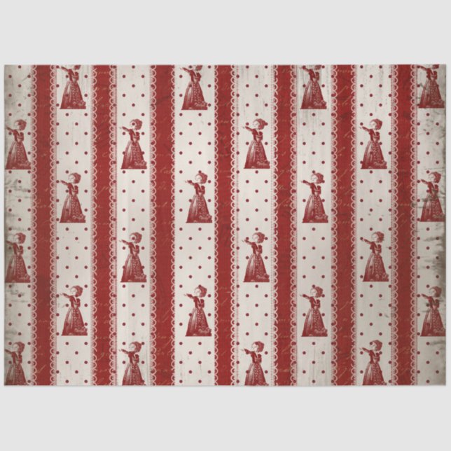 Design der Alice im Wunderland 1 Seidenpapier (Vorderseite)