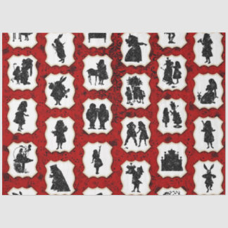 Design der Alice im Wunderland 3 Seidenpapier