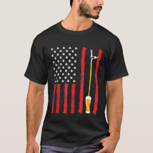 Design der amerikanischen Bierbrauerei T-Shirt