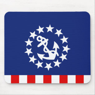 Design der amerikanischen Flagge Mousepad