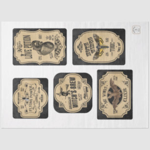 Design der Apotheke- und Poliermarkenreihe 2 Seidenpapier