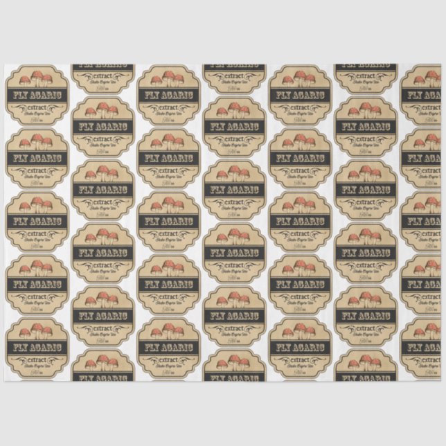 Design der Apotheke- und Potionsreihe 25 Seidenpapier (Vorderseite)