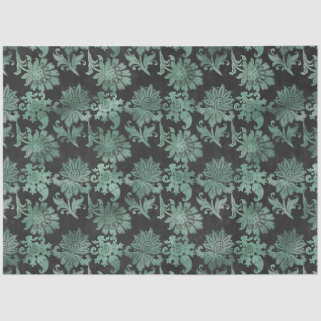 Design der Aqua- und Silver-Serie 16 Seidenpapier (Vorderseite)