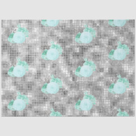 Design der Aqua- und Silver-Serie 8 Seidenpapier