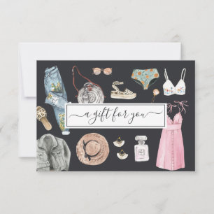 Design der Aquarellfarben   Geschenkgutschein