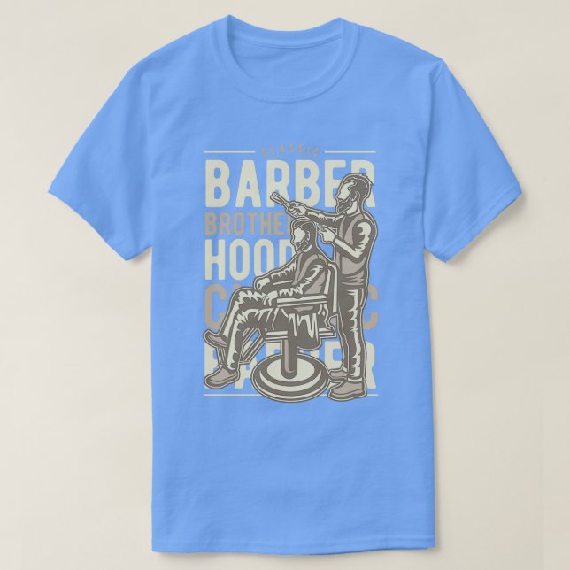 Design der Barberbruderschaft T-Shirt (Design vorne)