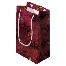 Design der Bienenreihe Burgundy Vier