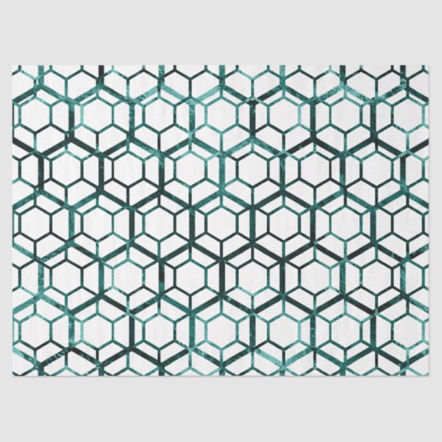 Design der Bienenreihe Holz 62 Seidenpapier (Vorderseite)