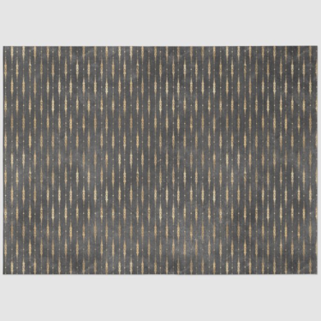 Design der Black and Gold Circus Serie 13 Seidenpapier (Vorderseite)