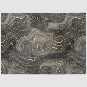 Design der Black and Gold Strata Serie 11 Seidenpapier