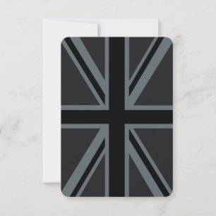 Design der Black Union Jack Flag