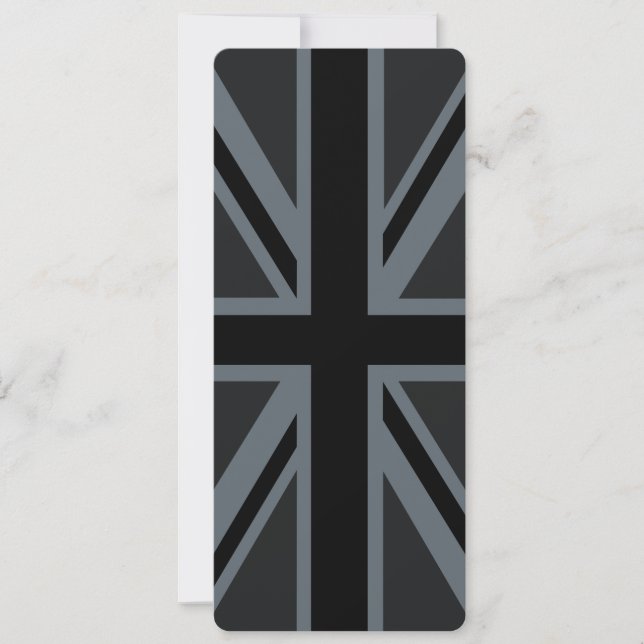 Design der Black Union Jack Flag (Vorderseite)