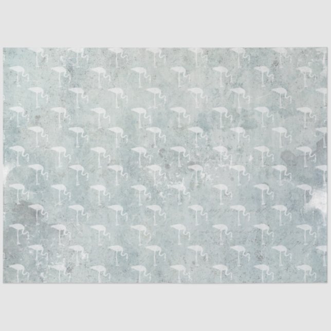 Design der blauen Alice im Wunderland 13 Seidenpapier (Vorderseite)