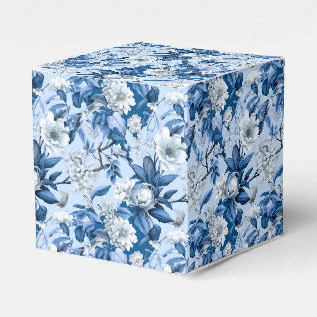 Design der Blue and White Chinoserie Series 3 Geschenkschachtel (Vorderseite)