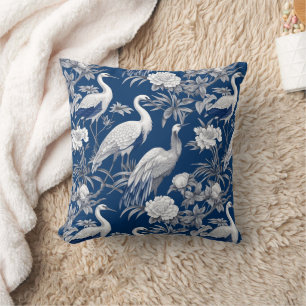 Design der Blue and White Chinoserie Series 7 Kissen