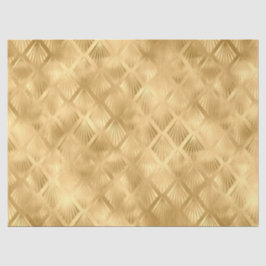 Design der Blue und Gold Leopard Serie 13 Seidenpapier