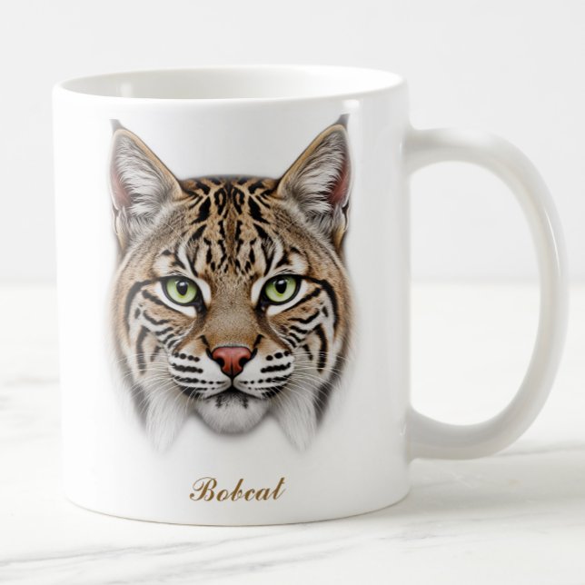 Design der Bobcat-Tasse Kaffeetasse (Von Creator hochgeladen)