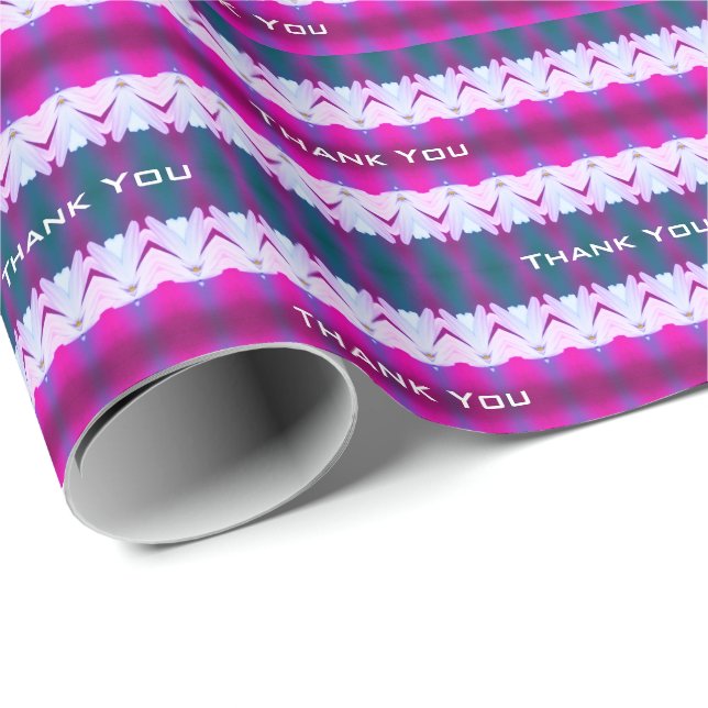Design der Bright Strips Geschenkpapier (Rolleneckpunkt)