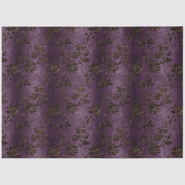 Design der Bronze-Velvet-Serie 4 Seidenpapier (Vorderseite)