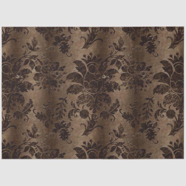 Design der Bronze-Velvet-Serie 5 Seidenpapier (Vorderseite)