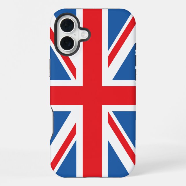 Design der Buchse/Flagge iPhone Hülle (Rückseite)