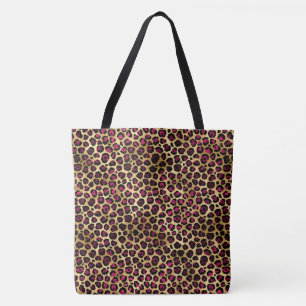 Design der Burgundy- und Gold Leopard-Serie 2