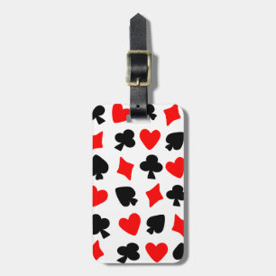 Design der Card-Anzug Gepäckanhänger