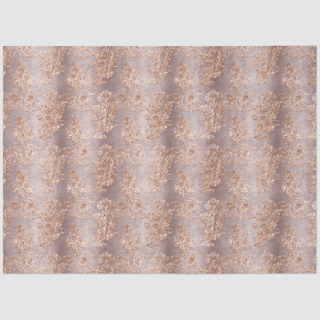 Design der Champagner-Velvet-Serie 6 Seidenpapier (Vorderseite)