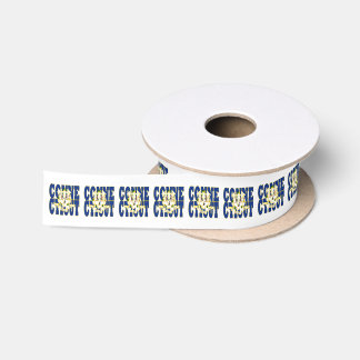 Design der Connecticut-Staatsflagge Satinband