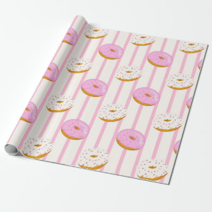 Design der Donut-Serie 3 Geschenkpapier