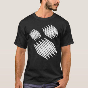 Design der drei geometrischen Quadrate T-Shirt