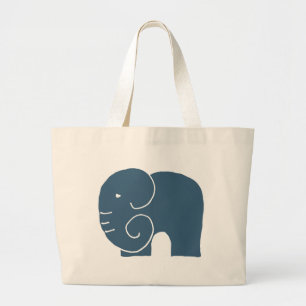 Design der Elephant Life Signature-Website Jumbo Stoffbeutel
