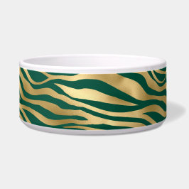Design der Emerald- und Gold-Safari-Serie 4 Napf