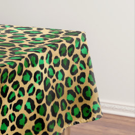 Design der Emerald- und Gold-Safari-Serie 8 Tischdecke