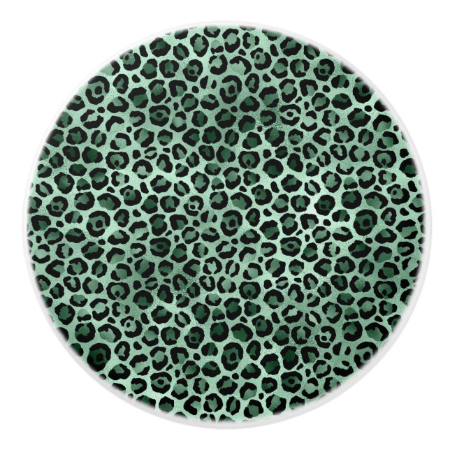 Design der Emerald- und Gold-Safari-Serie 9 Keramikknauf (Vorderseite)