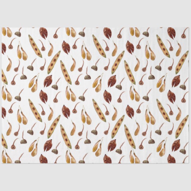 Design der Fall Leaf-Serie 2 Seidenpapier (Vorderseite)