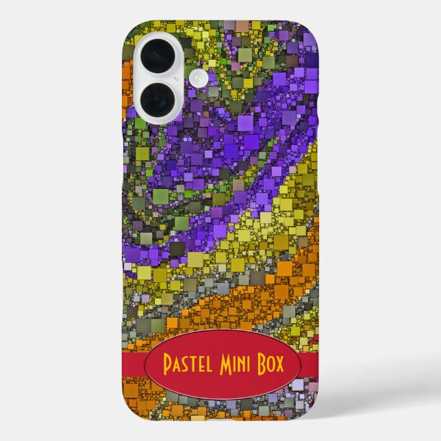 Design der farbenfrohen Fall Bouquet Box Case-Mate iPhone Hülle (Rückseite)