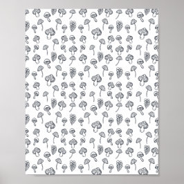 Design der Farbseiten für Erwachsene Poster