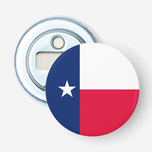 Design der Flaggen des Texas-Zustands Flaschenöffner (Vorderseite)