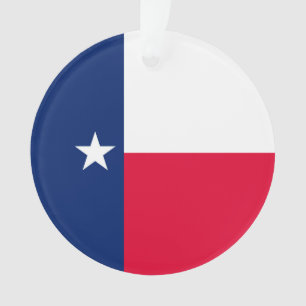 Design der Flaggen des Texas-Zustands Ornament