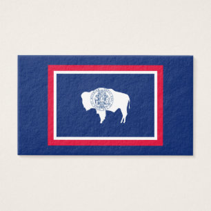 Design der Flaggen des Wyoming-Zustands