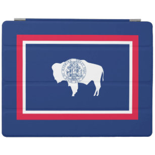 Design der Flaggen des Wyoming-Zustands iPad Hülle