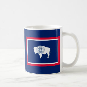 Design der Flaggen des Wyoming-Zustands Tasse