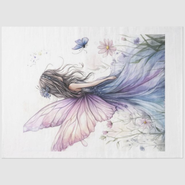 Design der Frühjahrsreihe 5 Seidenpapier (Vorderseite)