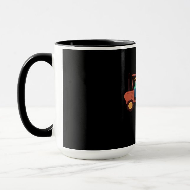 Design der Funny Farm Life Tasse (Links)