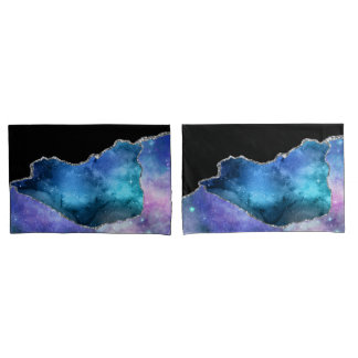 Design der Galaxy Agate Serie 17 Kissenbezug
