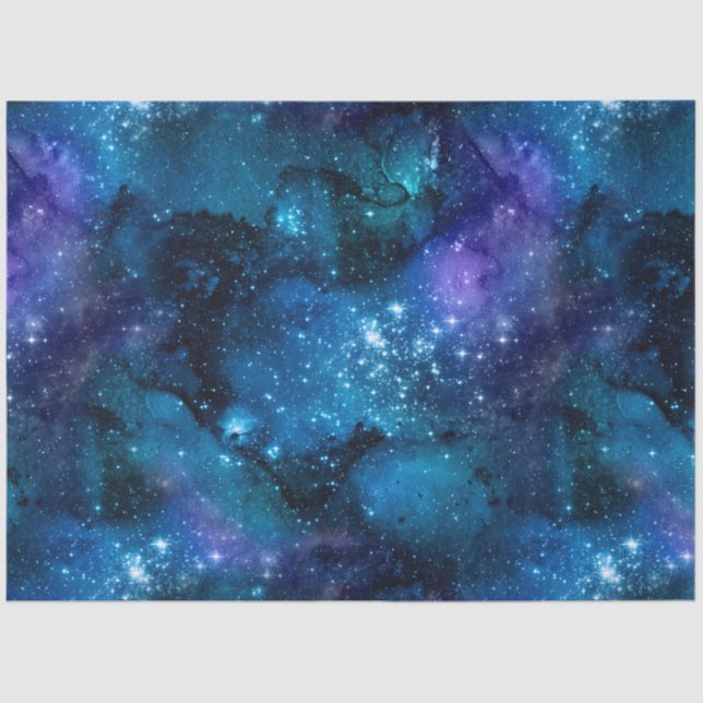 Design der Galaxy Moon Serie 12 Seidenpapier (Vorderseite)