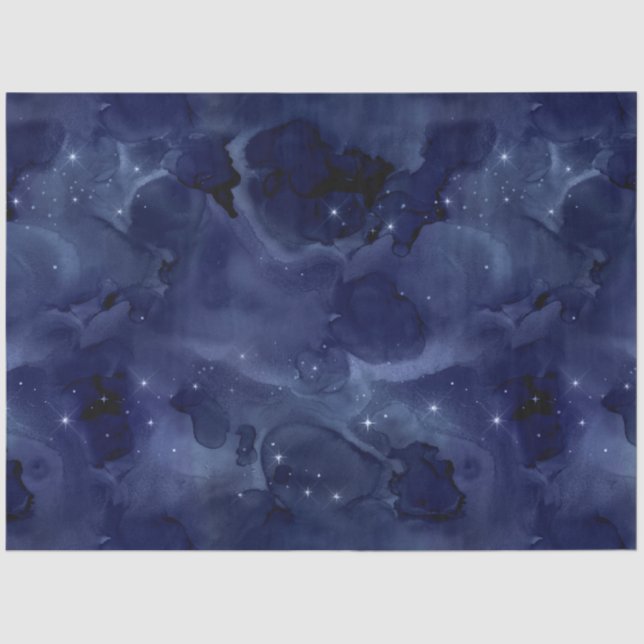 Design der Galaxy Moon Serie 3 Seidenpapier (Vorderseite)